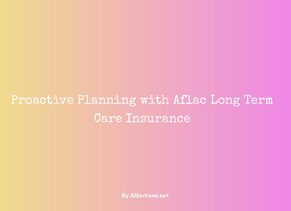 aflac long term care insurance