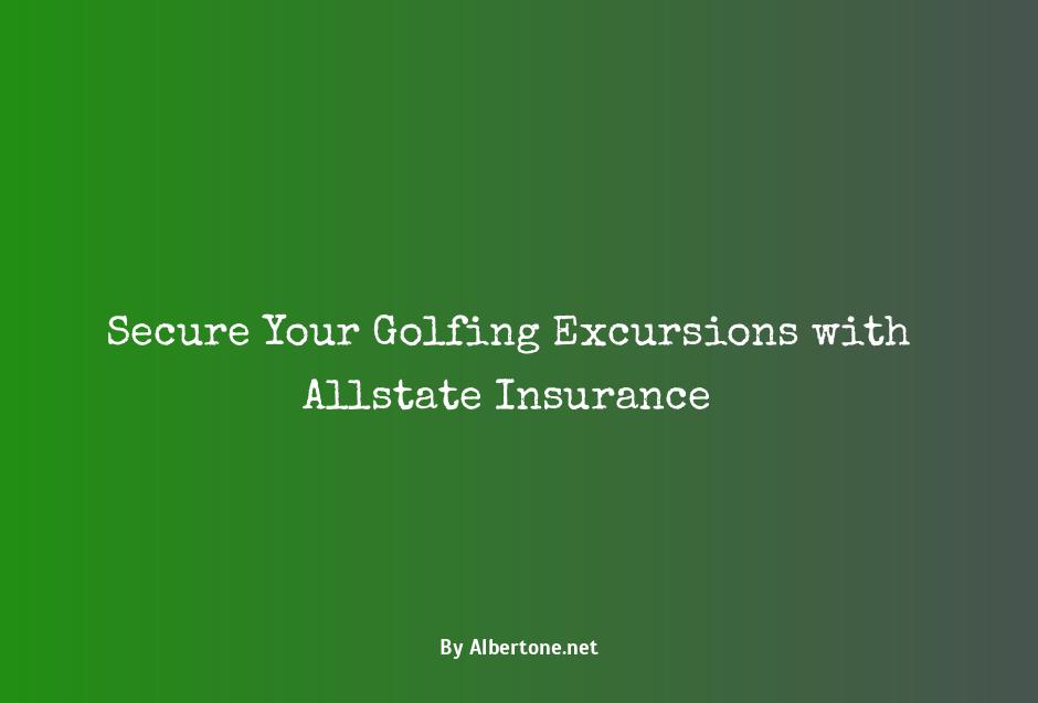 allstate golf cart insurance