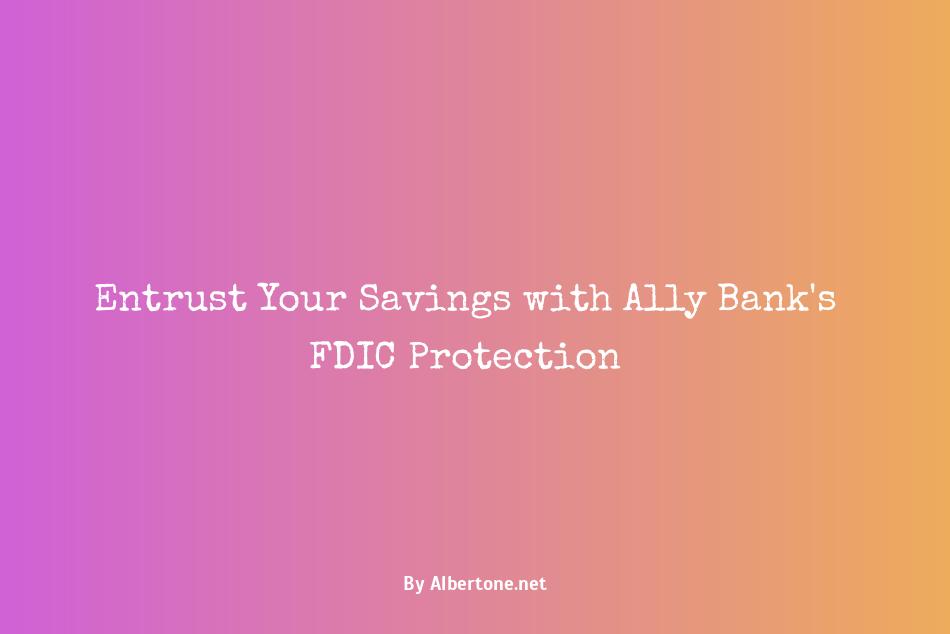 ally bank fdic insured