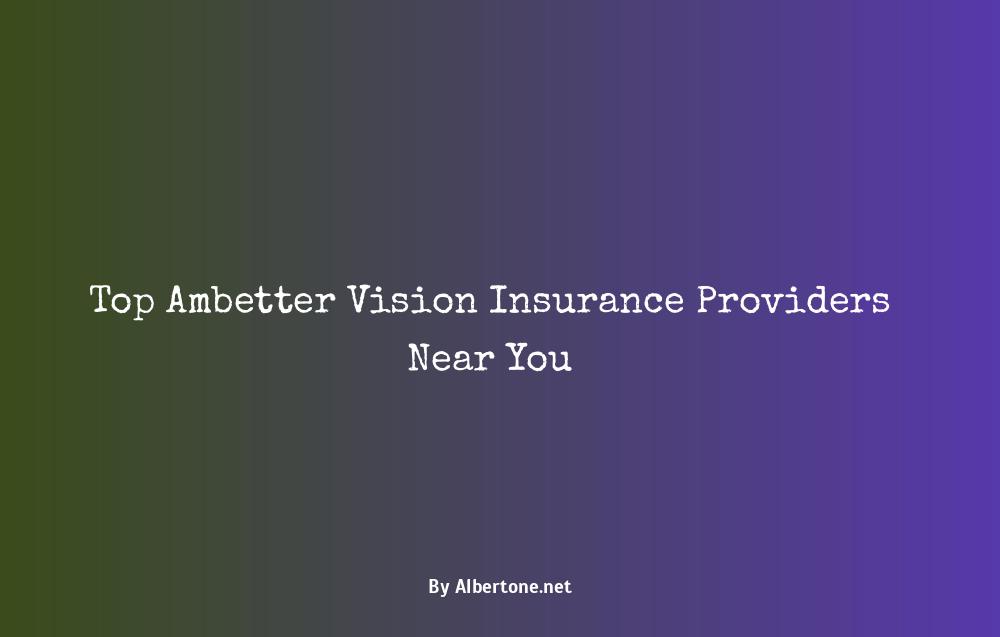 ambetter vision insurance providers