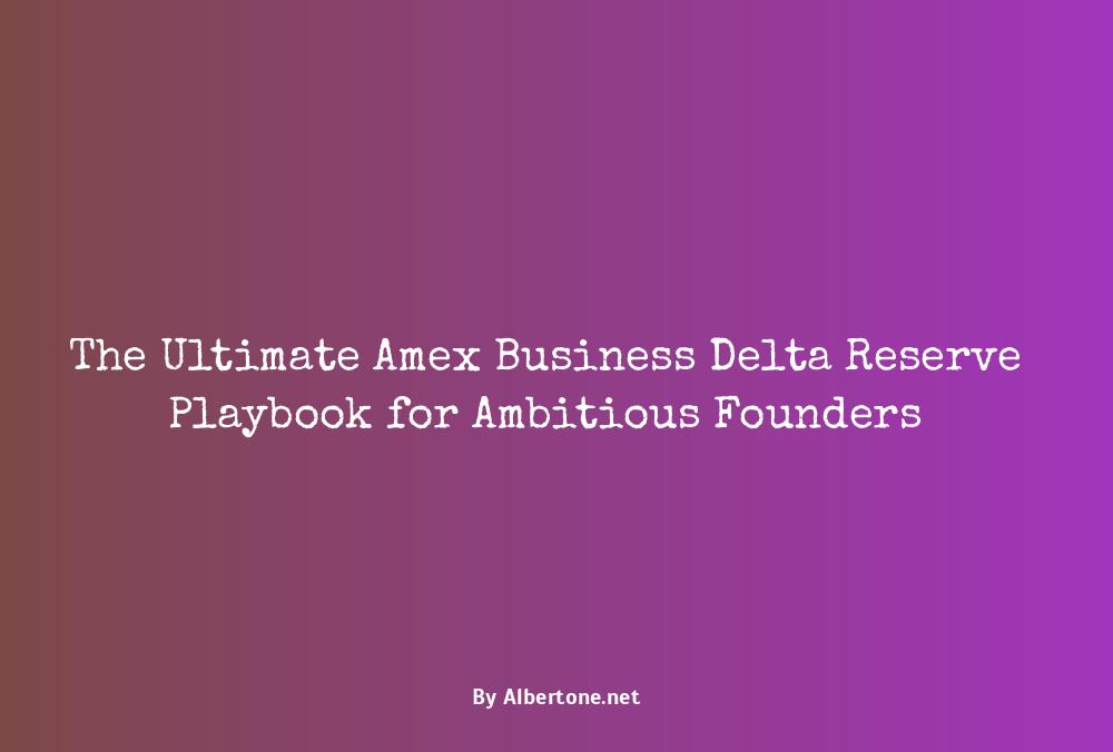 amex business delta reserve