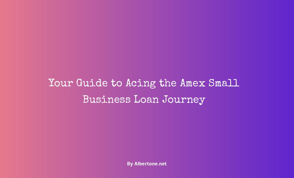 amex small business loan