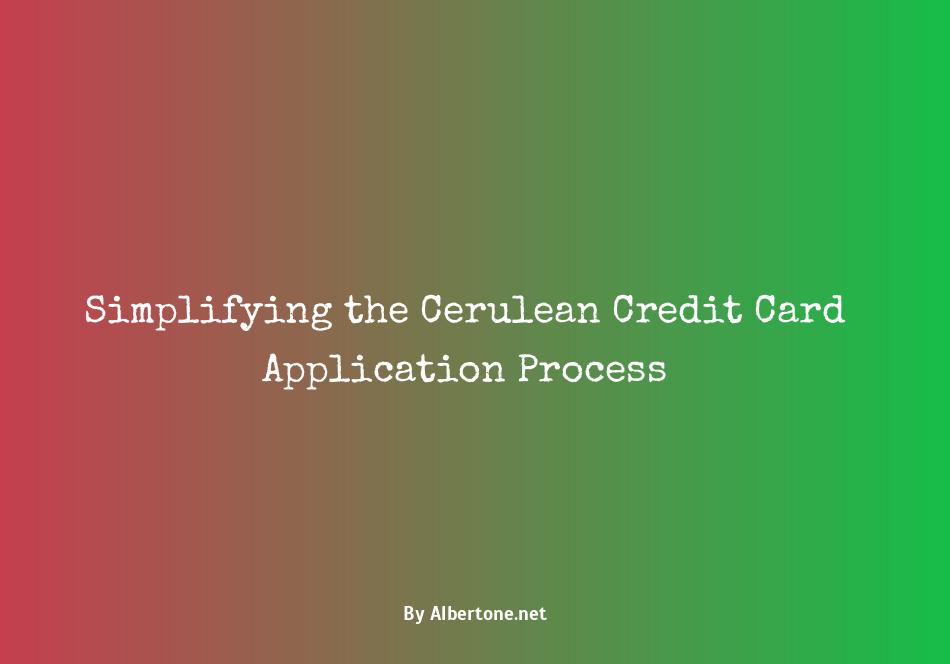 apply for cerulean credit card