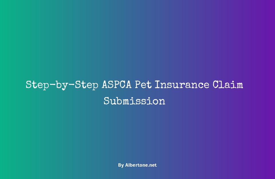 aspca pet insurance claim form