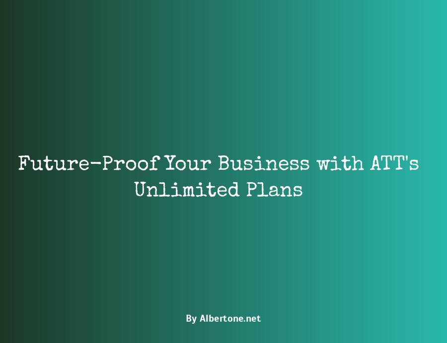 att business plans unlimited