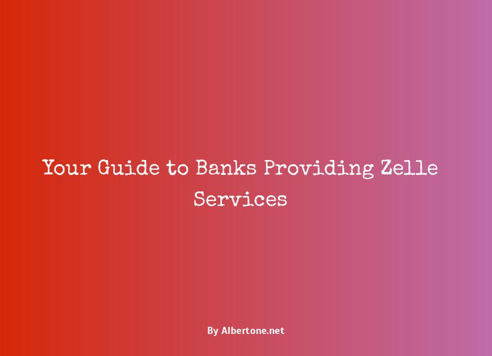 banks that have zelle