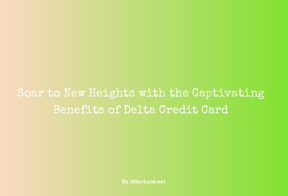 benefits of delta credit card