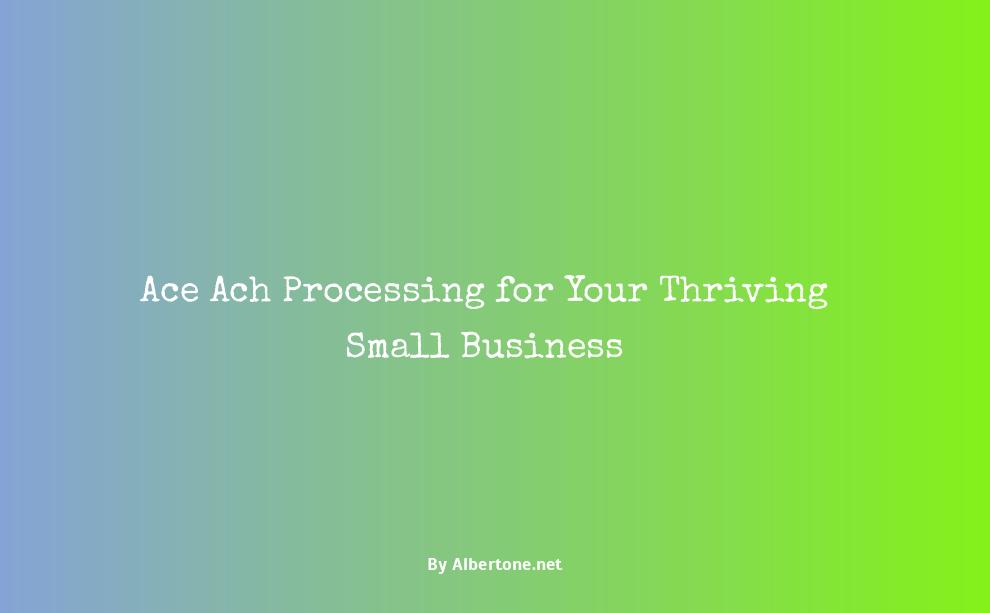 best ach payment processing for small business