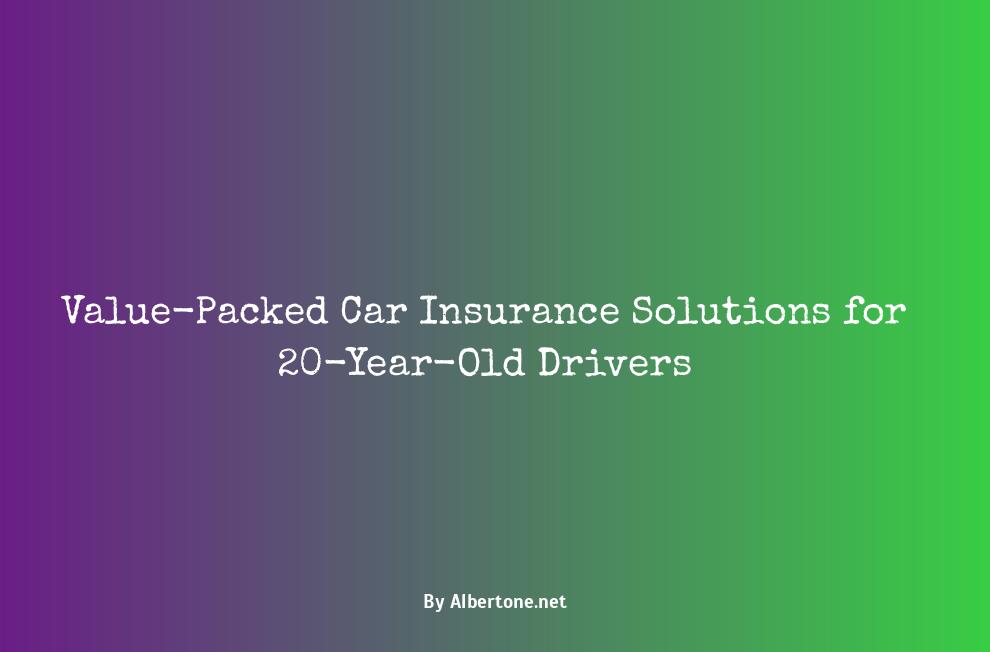 best car insurance for 20 year olds