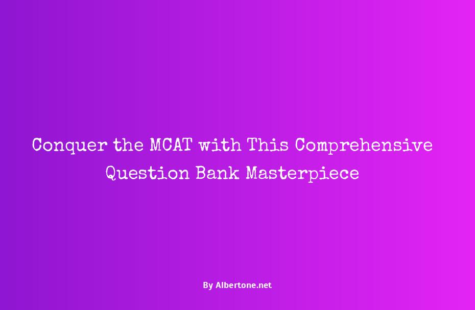 best mcat question bank