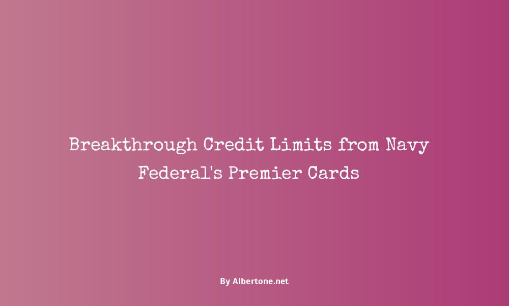 best navy federal credit card highest limit