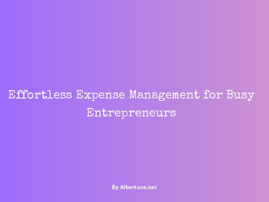 best way to keep track of business expenses