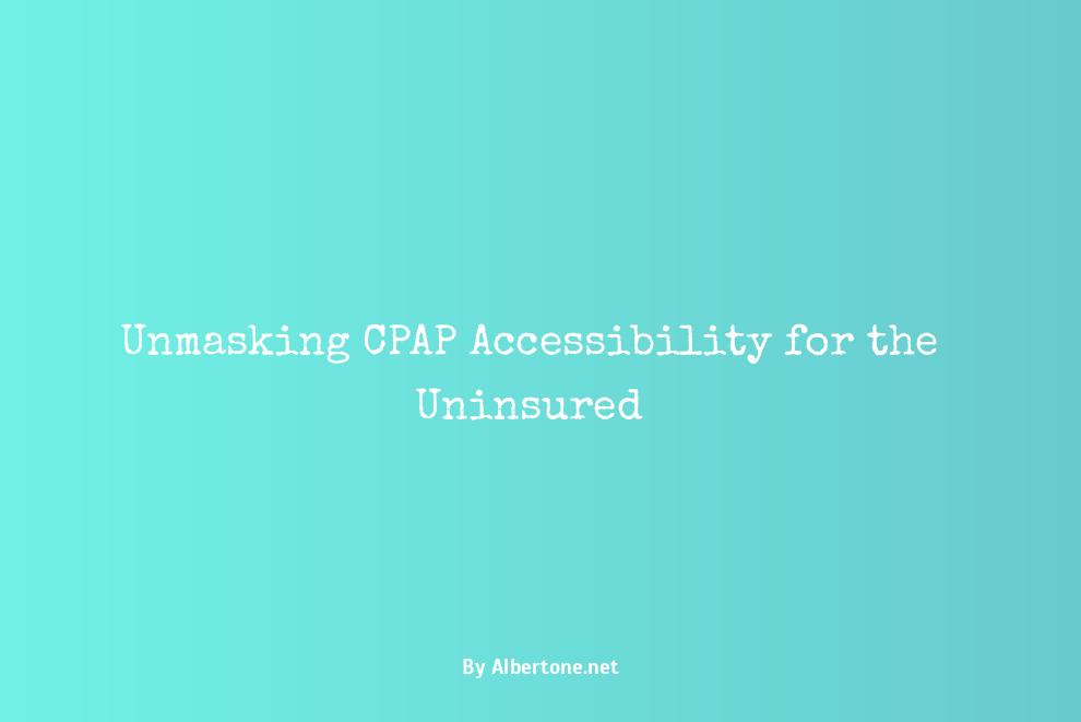 buy cpap machine without insurance