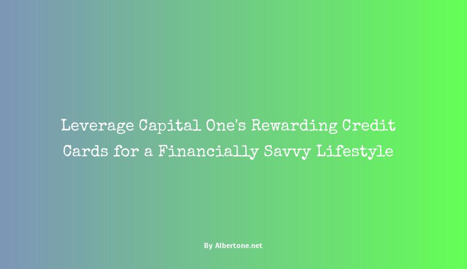 capital one credit cards with rewards