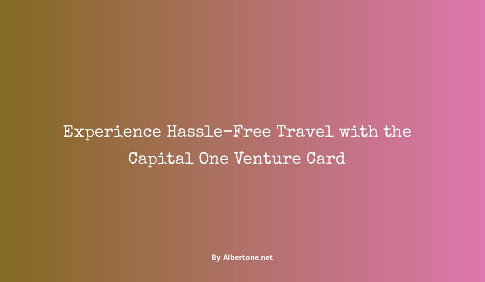 capital one venture card