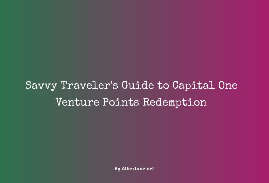 capital one venture points redemption