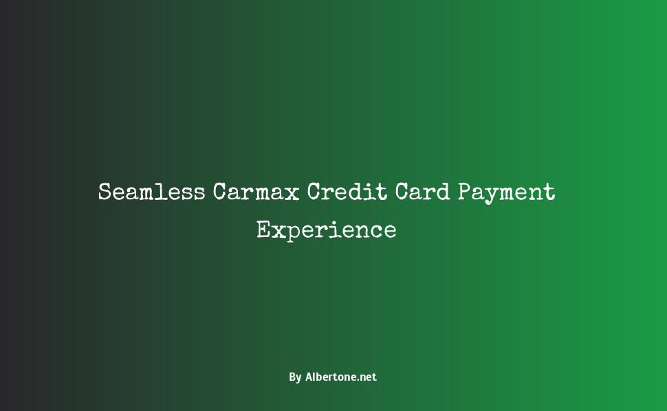 carmax credit card payment