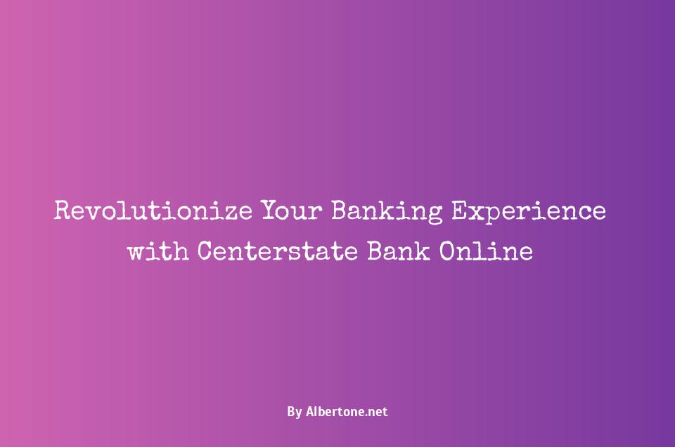 centerstate bank online banking