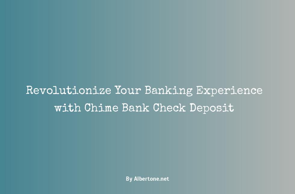 chime bank check deposit