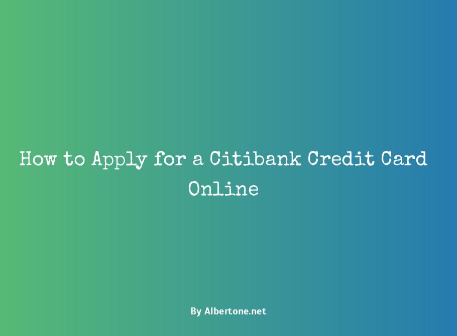 citibank credit card number