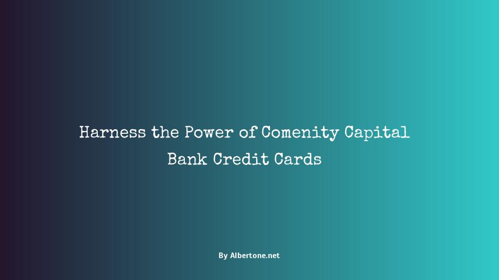 comenity capital bank credit cards