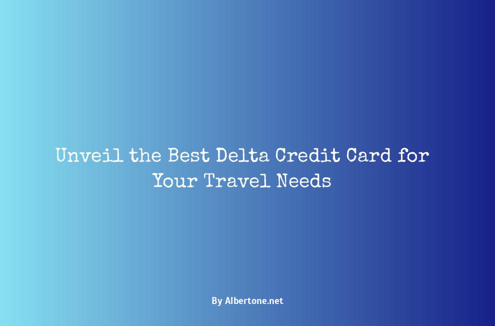 compare delta credit cards