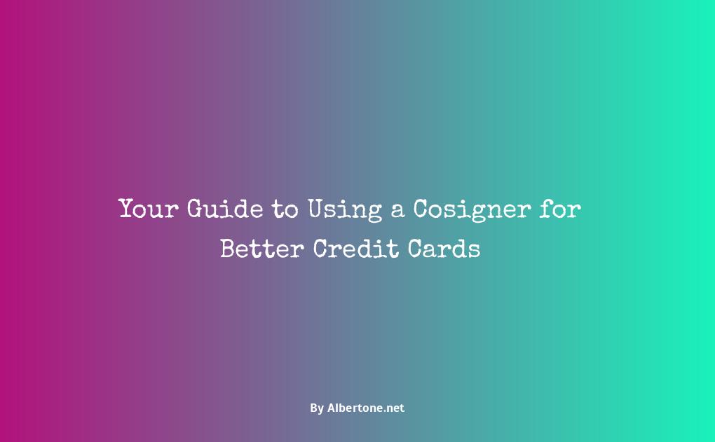 cosigner on a credit card