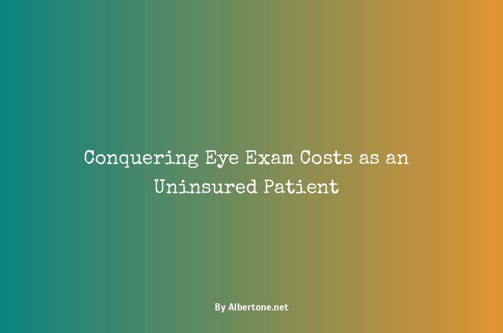 cost for eye exam without insurance