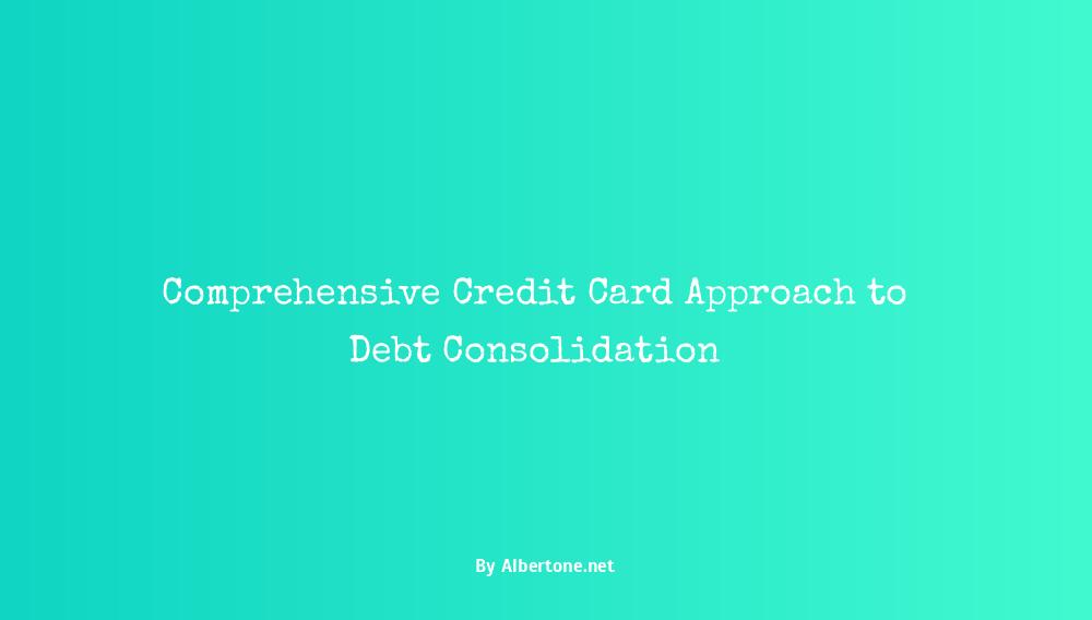 credit cards to consolidate debt