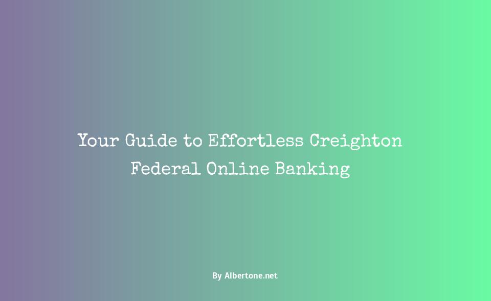 creighton federal online banking