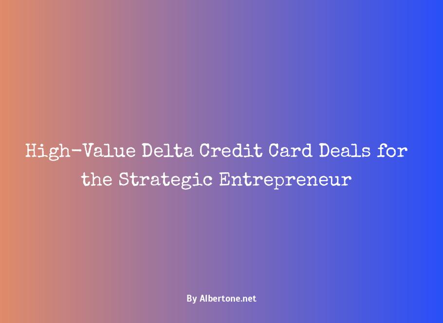 delta credit card deals