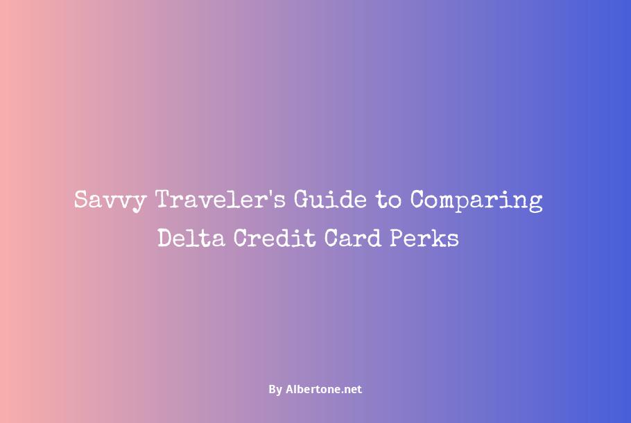 delta credit cards compare