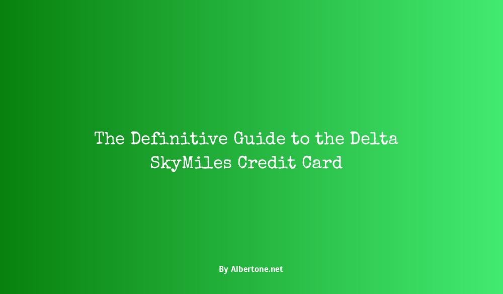 delta skymile credit card