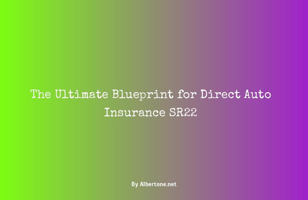 direct auto insurance sr22