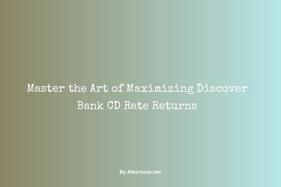 discover bank cd rate