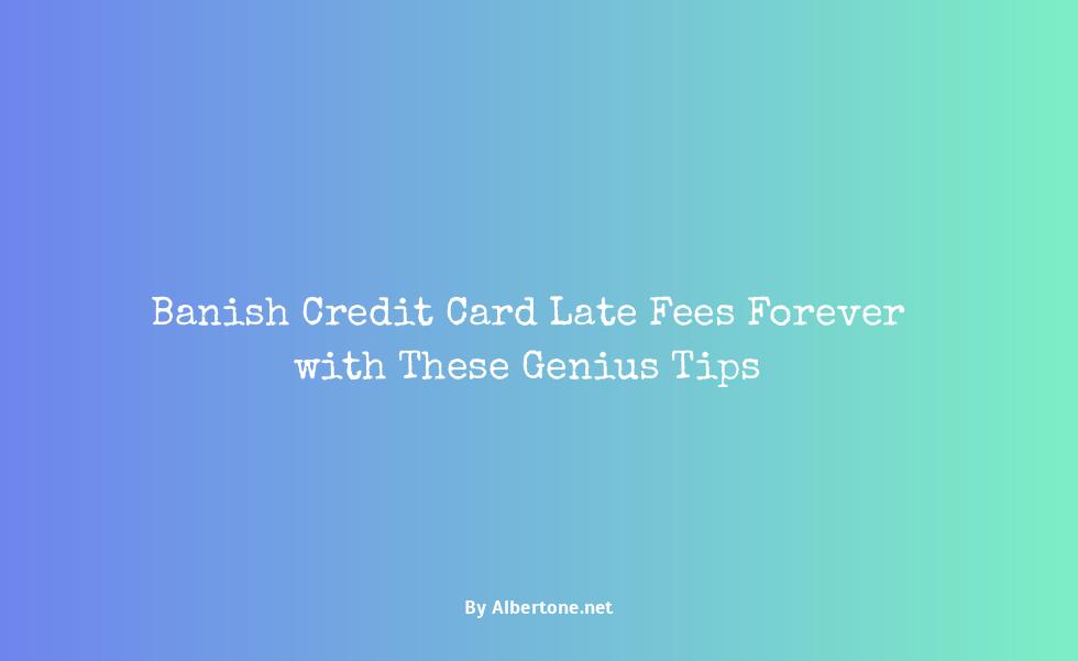 discover credit card late fee