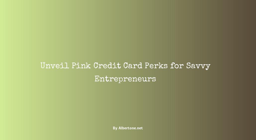 discover pink credit card