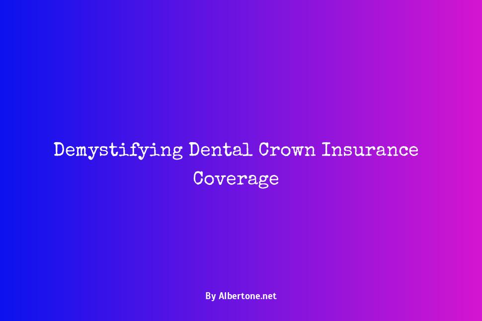 does dental insurance cover crowns