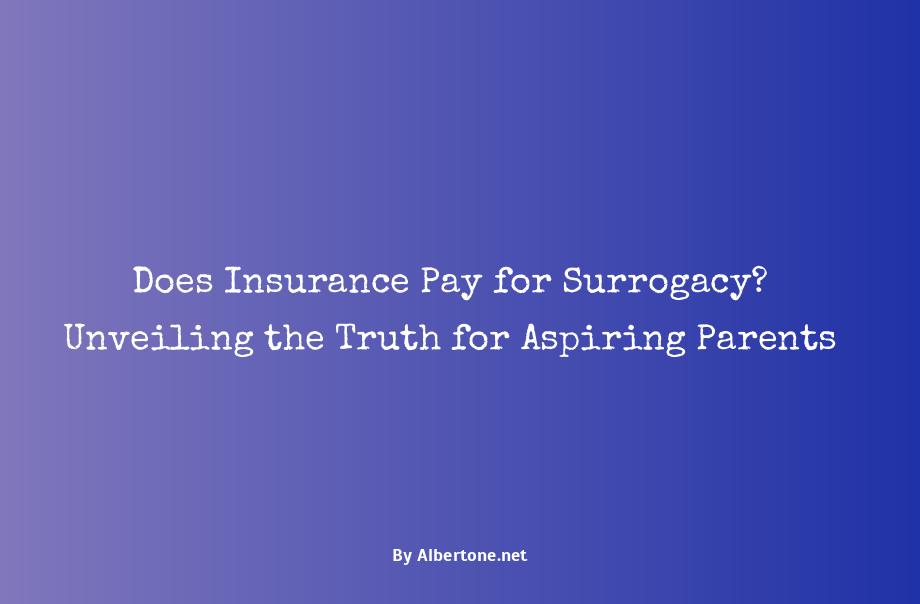 does insurance pay for surrogacy