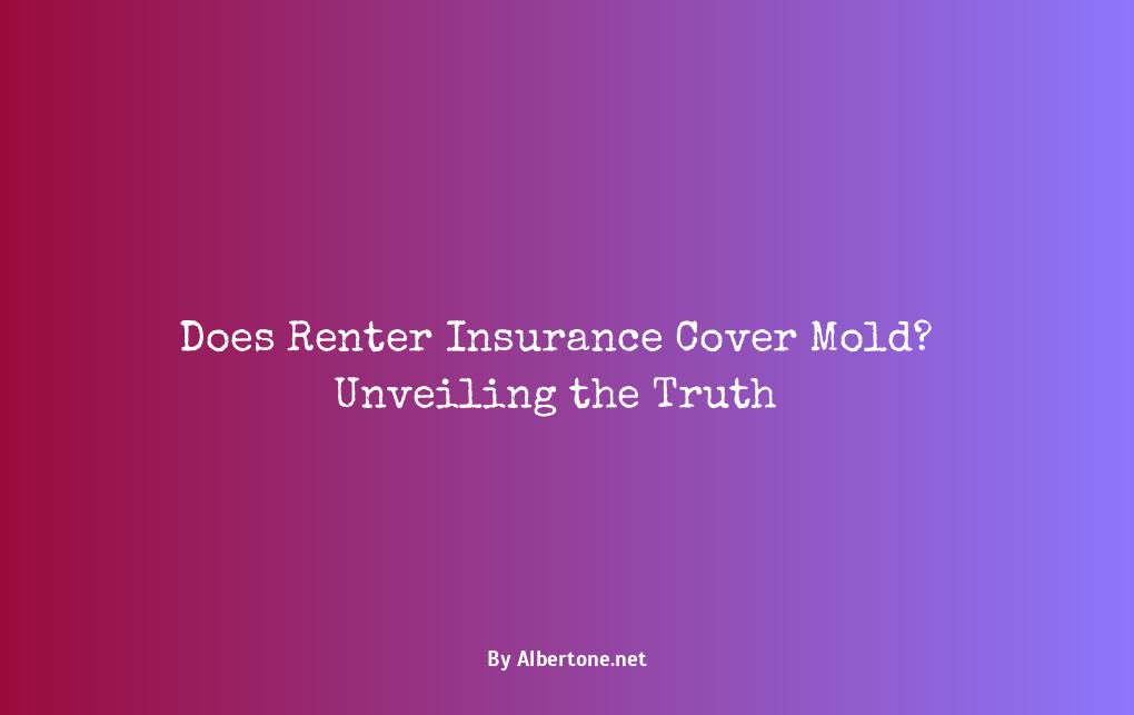 does renter insurance cover mold