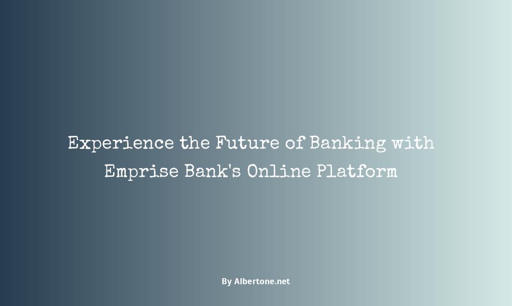 emprise bank online banking