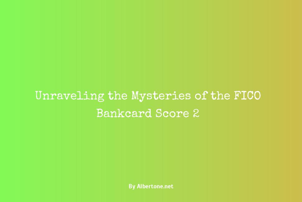 fico bankcard score 2