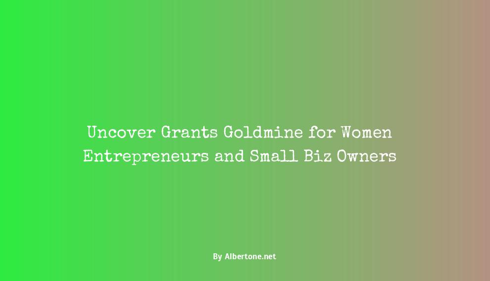 grants for small businesses woman