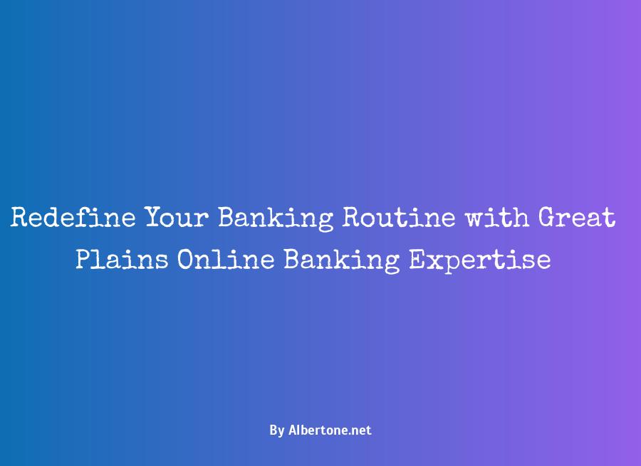 great plains online banking