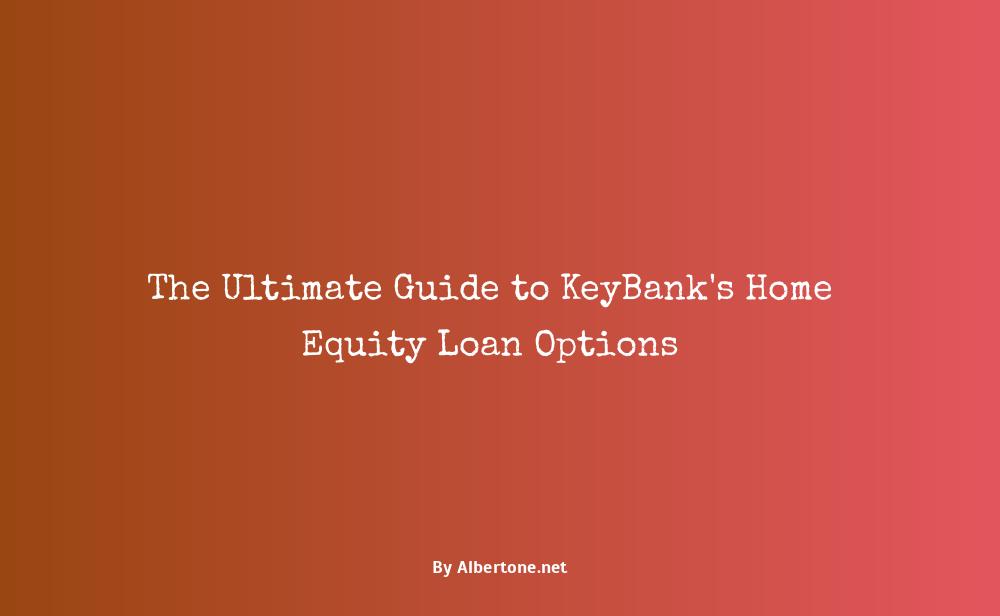 home equity loan keybank