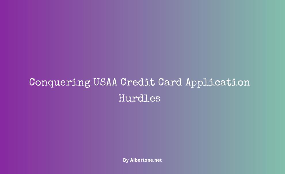 how hard is it to get a usaa credit card