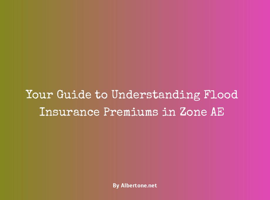 how much is flood insurance in zone ae