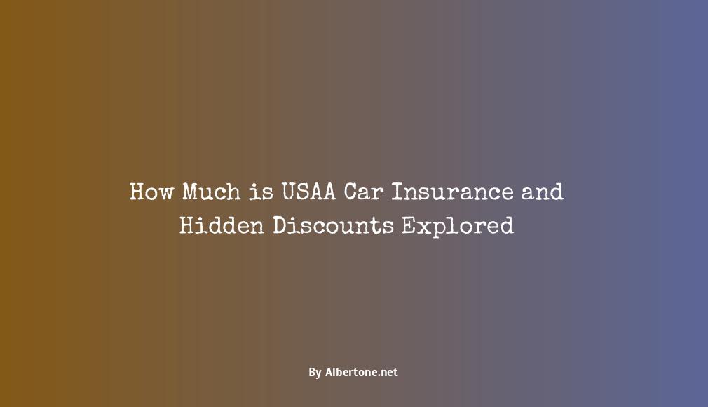 how much is usaa car insurance