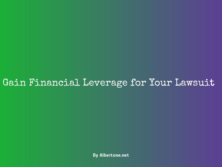 how to get money for a lawyer