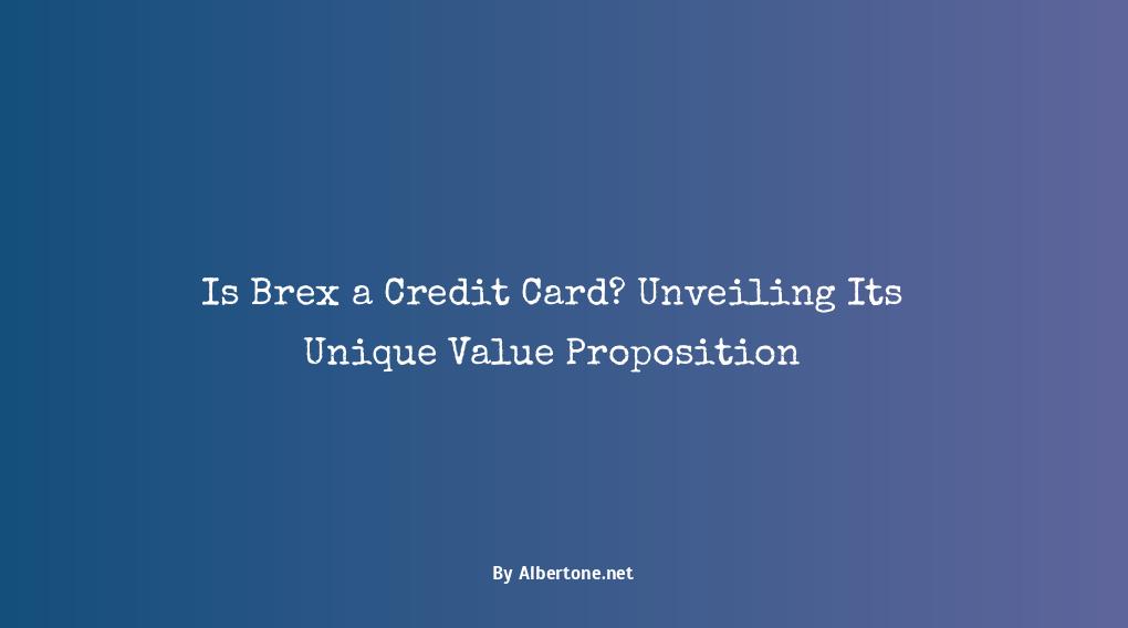 is brex a credit card